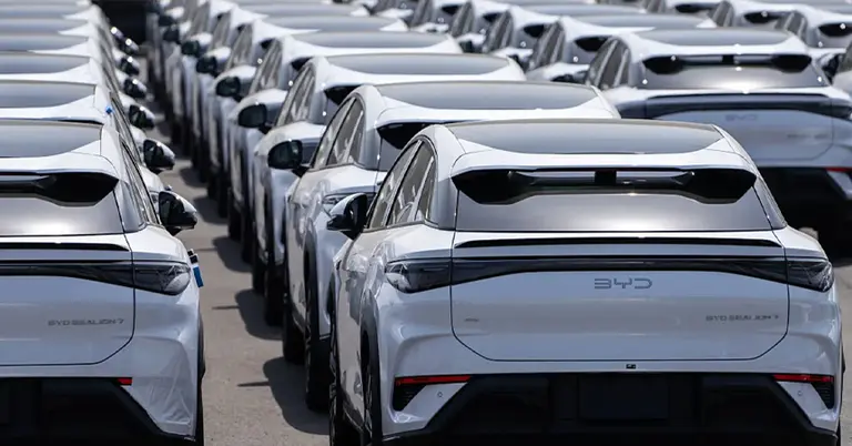 চীনের শীর্ষ গাড়ি নির্মাতা প্রতিষ্ঠান বিওয়াইডিইর ইভি